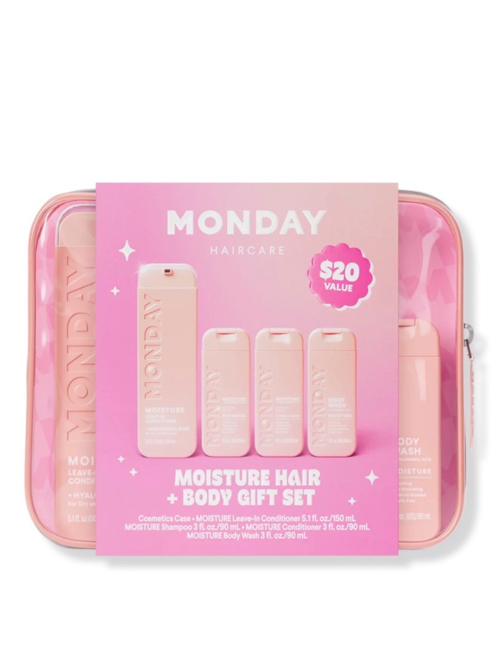 MONDAY Haircare Moisture Hair + Body Gift Set